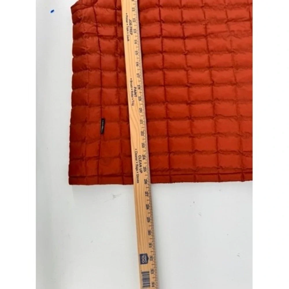 The North Face‎ Nano Puffer Vest Mens Small Thermoball Eco Burnt Orange Quilted